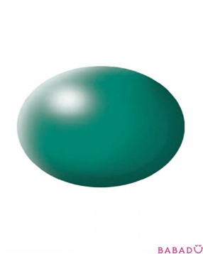 Аква-краска 36365 шелково-матовая Патино-зеленая (365) (RAL 6000) Revell (Ревелл)