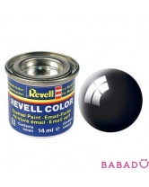 Краска 32107 глянцевая черная (07) (RAL 9005) Revell (Ревелл)