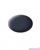 Аква-краска 36178 матовая черно-серая Revell (Ревелл)