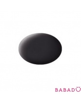 Аква-краска 36106 матовая черная как смола (06) Revell (Ревелл)