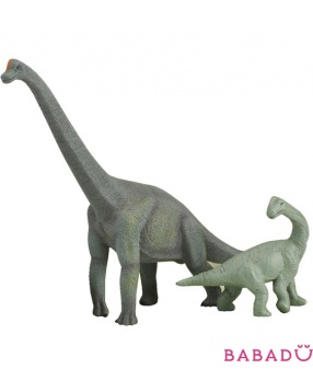 Брахиозавр и детеныш брахиозавра Collecta (Коллекта)