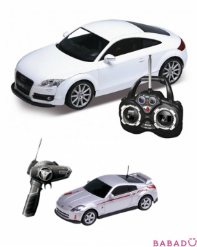 Набор радиоуправляемых моделей Audi TT 1:12  и Nissan Fairlady Z 1:34 Welly (Велли)
