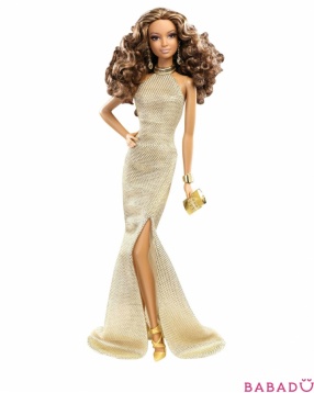 Кукла Барби Красная дорожка в золотом платье Barbie