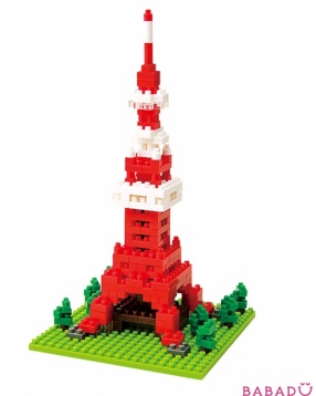 Конструктор Телебашня Tokyo Tower NanoBlocks (Наноблоки)