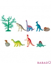 Набор из 8 динозавров с аксессуарами Играем вместе в ассорт.