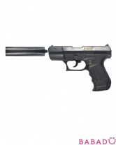 Пистолет Специальный Агент P99 25-зарядный с глушителем Sohni-Wicke