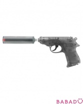 Пистолет Специальный Агент PPK 25-зарядный с глушителем Sohni-Wicke