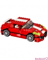 Криэйтор Красный мощный автомобиль Лего Дупло (Lego Duplo)