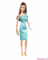 Кукла Барби Красная дорожка в голубом платье Barbie