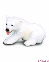 Медвежонок полярного медведя (сидящий) S Collecta