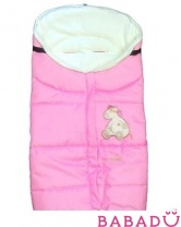 Спальный мешок в коляску розовый Wintry Womar (Вомар)