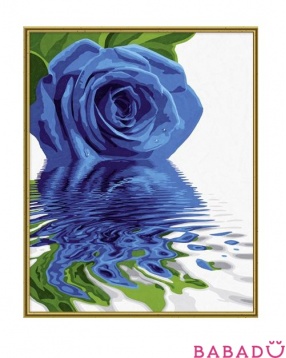 Раскраска по номерам Синяя роза (холст) Schipper (Шиппер)