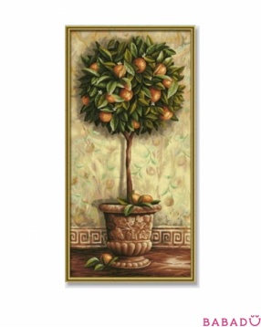 Раскраска по номерам 40х80 Апельсиновое дерево Schipper (Шиппер)