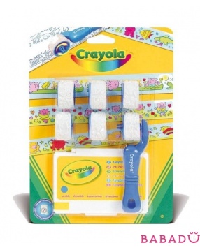 Набор резиновых штампов на роликах Crayola (Крайола)