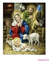 Раскраска по номерам Рождение Христа 40х50 Schipper (Шиппер)