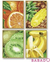 Раскраска по номерам Тропические фрукты Schipper (Шиппер)