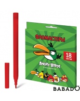 Фломастеры Angry Birds 18 цветов Хатбер (Hatber)