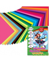 Цветная бумага А4 24 л 24 цв Kids Series Brauberg (Брауберг)