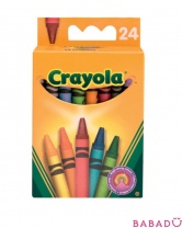 24 восковых мелка Crayola (Крайола)