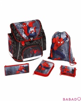 Школьный рюкзак с наполнением Spiderman Simba (Симба)
