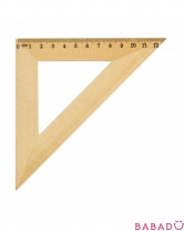 Треугольник 45° 12 см деревянный Action!