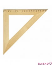 Треугольник 45° 18 см деревянный Action!