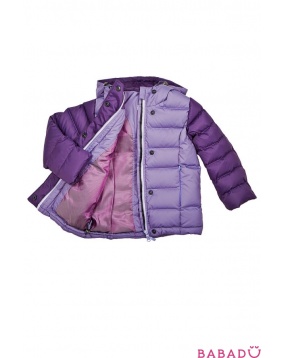 Зимняя куртка пуховая для девочки лаванда Ёмаё