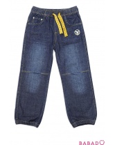 Брюки текстильные джинсовые для мальчиков Play Today (Плей Тудей)
