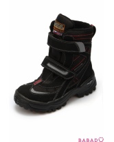 Зимние ботинки мембранные Черно-красный Техник Авана Alaska Originale