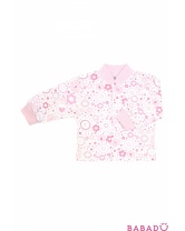 Кофточка с цветочным принтом розовая КотМарКот