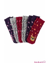 Комплект детских махровых носков для девочек 6 пар Тигренок Bross (Бросс)