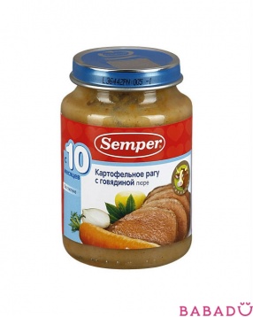 Пюре Картофельное рагу с говядиной Semper (Семпер)