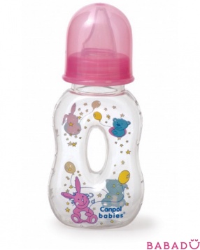 Бутылочка бублик 120мл BPA 0% Canpol Babies (Канпол Беби) в ассорт