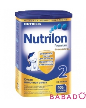 Молочная смесь 2 с пребиотиками 900 г. Нутрилон (Nutrilon)