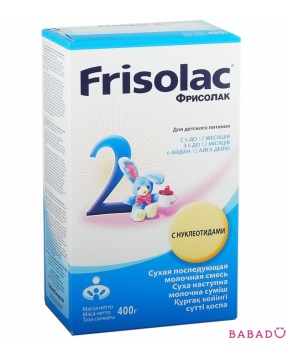 Молочная смесь Фрисолак 2, 400 г Friso
