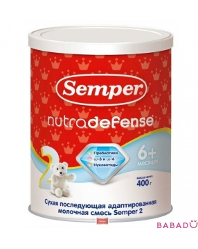 Молочная смесь 2 Semper (Сэмпер)