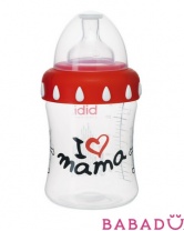 Бутылочка с широким горлышком Mama 250 мл. Bibi