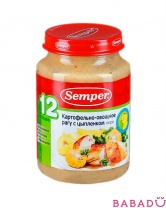 Пюре Картофельно-овощное рагу с цыпленком Semper (Семпер)