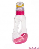 Бутылочка бублик 250мл с погремушкой Canpol Babies (Канпол Беби) в ассорт