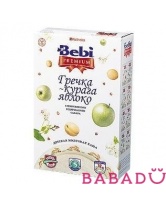 Каша молочная Гречка, курага, яблоко Беби Премиум (Bebi Premium)