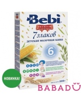 Каша молочная 7 злаков Беби Премиум (Bebi Premium)