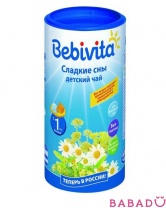 Гранулированный детский чай Сладкие сны Бебивита (Bebivita)
