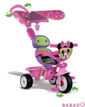 Трехколесный велосипед Baby Driver Minnie Smoby (Смоби)