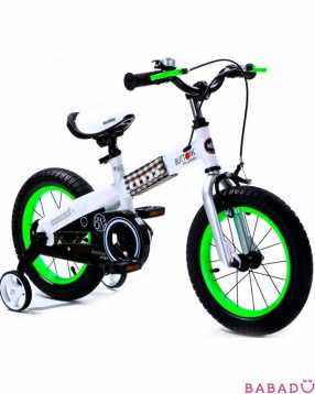 Велосипед Steel Buttons 16 зеленый Royal Baby