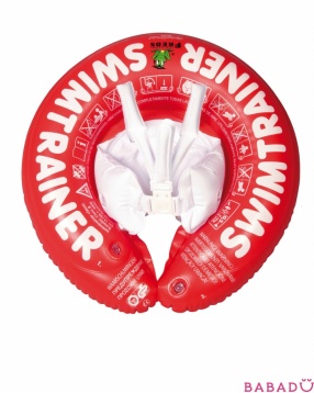 Надувной круг красный Swimtrainer (Свимтренер)