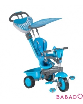 Велосипед трехколесный голубой Zoo Dolphin Smart Trike