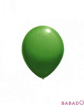 Надувные шарики зеленые 10 шт. Everts