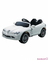 Электромобиль Mercedes-Benz SRL McLaren white R-Toys (Р-Тойз)