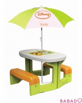 Столик для пикника с зонтиком Winnie Smoby (Смоби)