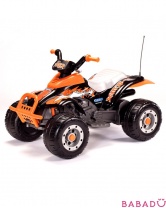 Электромобиль - Квадроцикл Corral T-Rex оранжевый Peg-Perego (Пег-Перего)